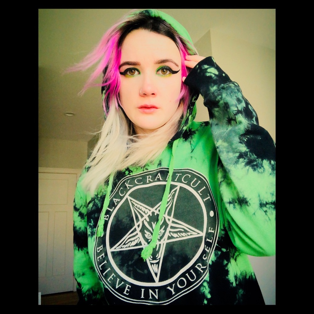 Blackcraft Tyedye pullover Hoodie size small